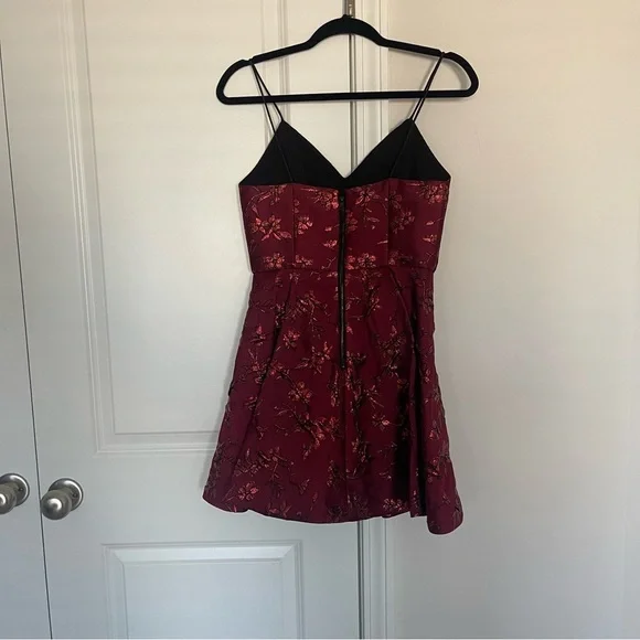 NWT Alice Olivia Anette Deep Pleat cocktail dress
